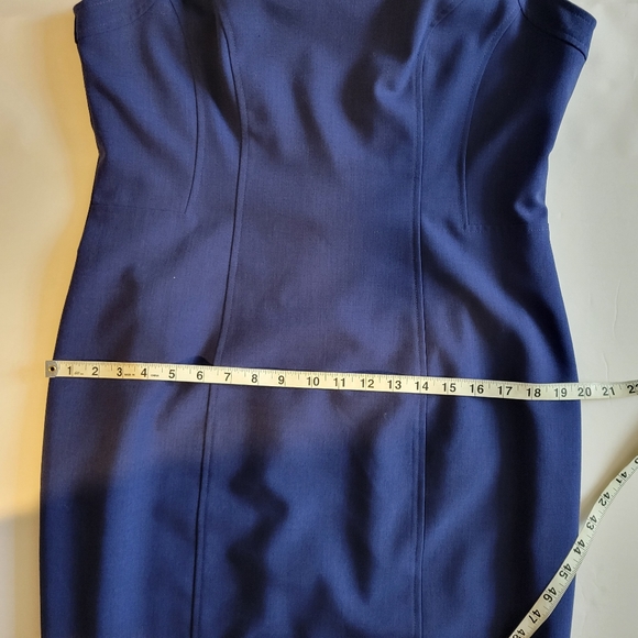 Louben Deep Blue Shift Dress SZ 10 - Picture 12 of 17